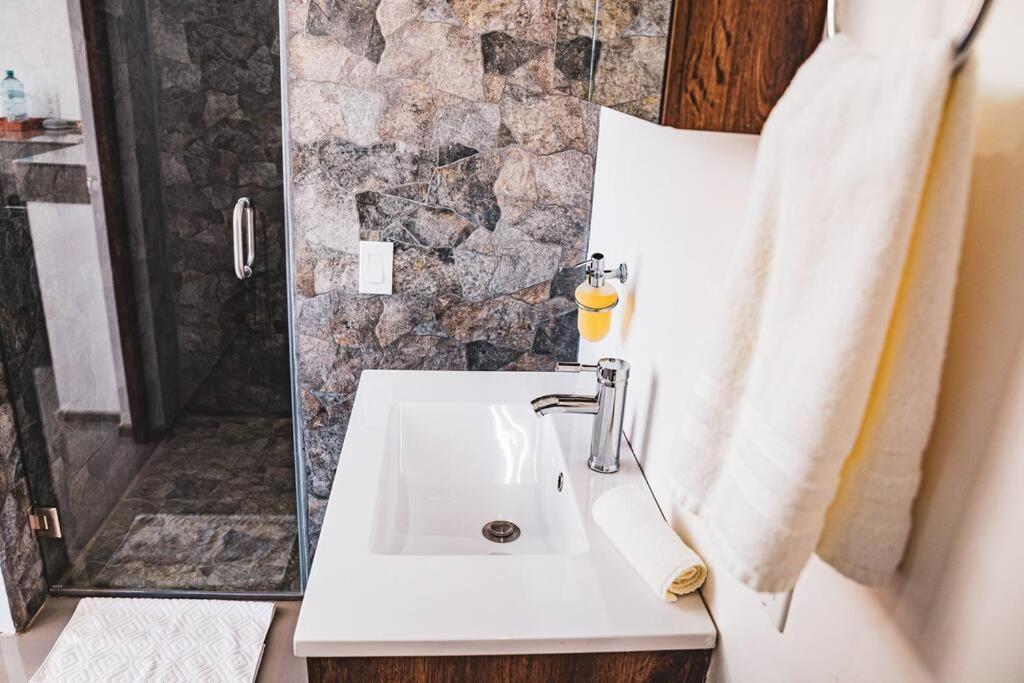 Cabana El Alamo Con Jacuzzi Villa Guadalupe Eksteriør billede