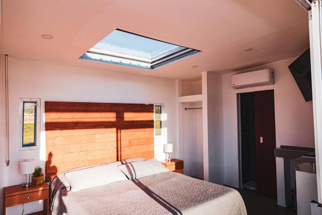 Cabana El Alamo Con Jacuzzi Villa Guadalupe Eksteriør billede