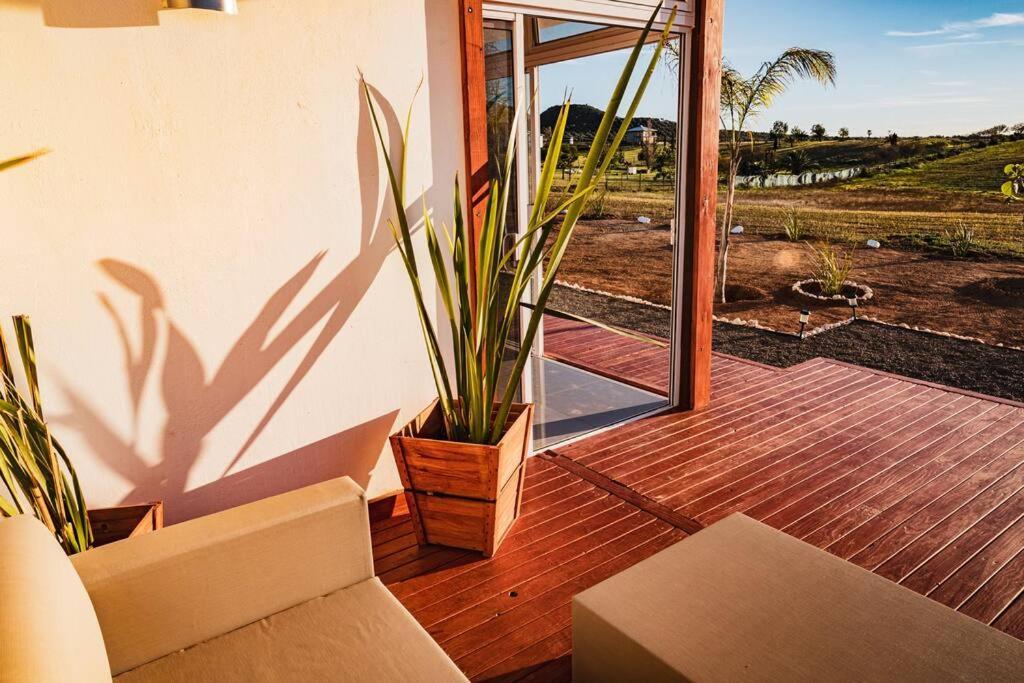 Cabana El Alamo Con Jacuzzi Villa Guadalupe Eksteriør billede