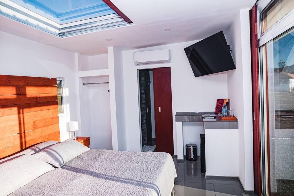 Cabana El Alamo Con Jacuzzi Villa Guadalupe Eksteriør billede