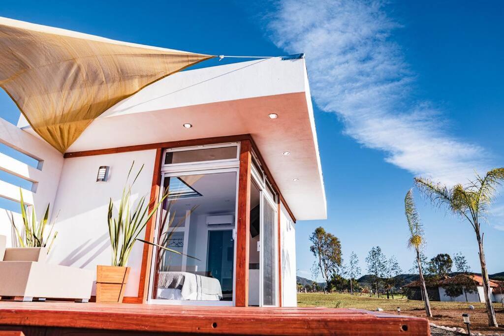 Cabana El Alamo Con Jacuzzi Villa Guadalupe Eksteriør billede