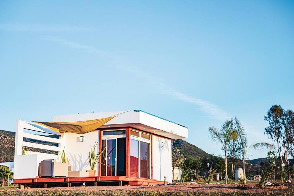 Cabana El Alamo Con Jacuzzi Villa Guadalupe Eksteriør billede