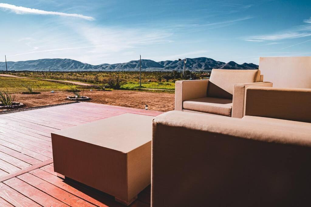 Cabana El Alamo Con Jacuzzi Villa Guadalupe Eksteriør billede
