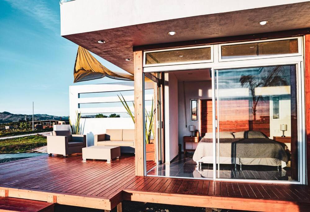 Cabana El Alamo Con Jacuzzi Villa Guadalupe Eksteriør billede