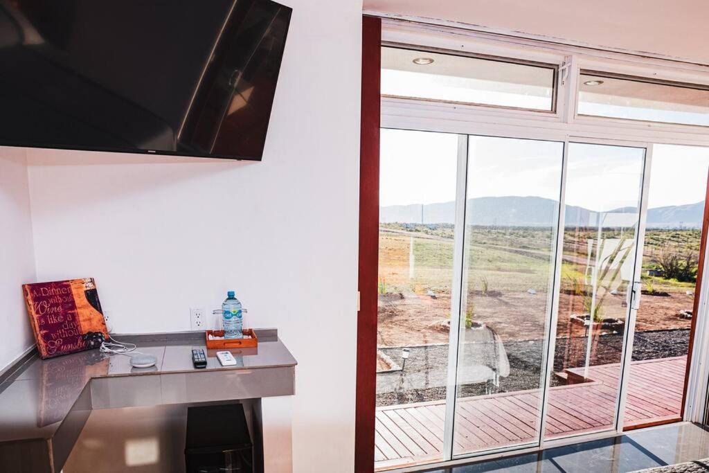 Cabana El Alamo Con Jacuzzi Villa Guadalupe Eksteriør billede