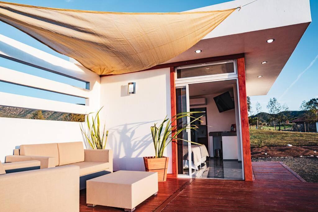 Cabana El Alamo Con Jacuzzi Villa Guadalupe Eksteriør billede