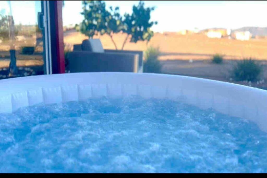 Cabana El Alamo Con Jacuzzi Villa Guadalupe Eksteriør billede