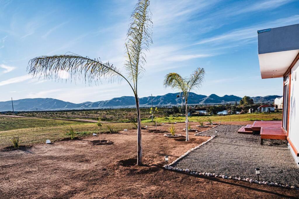 Cabana El Alamo Con Jacuzzi Villa Guadalupe Eksteriør billede
