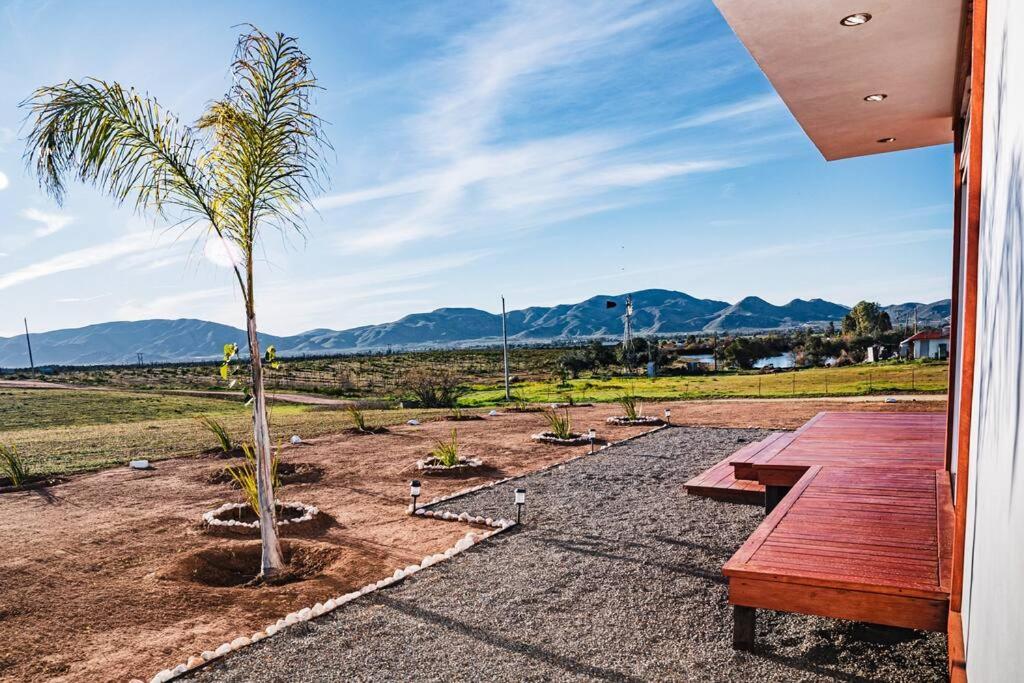 Cabana El Alamo Con Jacuzzi Villa Guadalupe Eksteriør billede