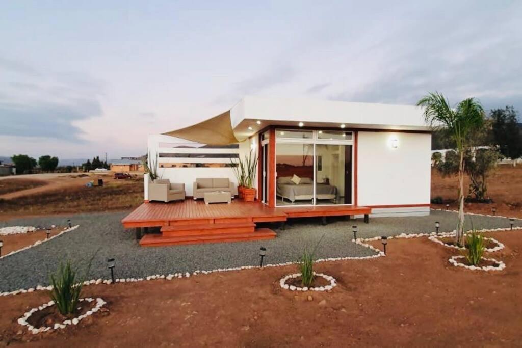 Cabana El Alamo Con Jacuzzi Villa Guadalupe Eksteriør billede