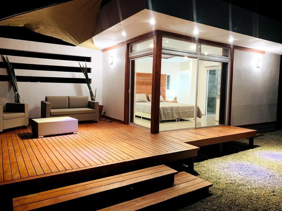 Cabana El Alamo Con Jacuzzi Villa Guadalupe Eksteriør billede