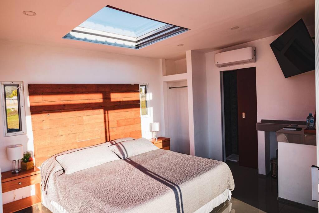 Cabana El Alamo Con Jacuzzi Villa Guadalupe Eksteriør billede