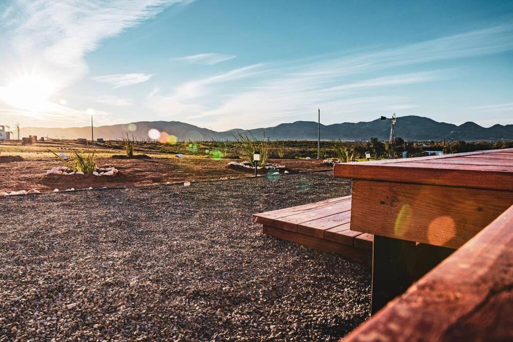 Cabana El Alamo Con Jacuzzi Villa Guadalupe Eksteriør billede