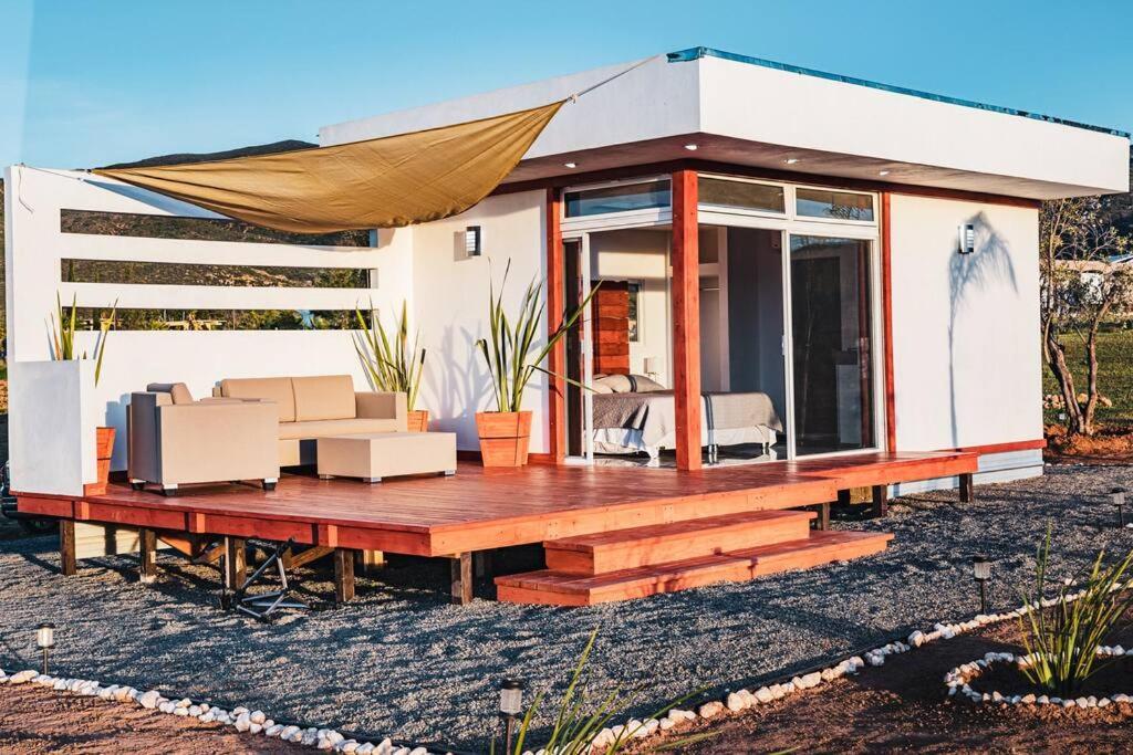 Cabana El Alamo Con Jacuzzi Villa Guadalupe Eksteriør billede
